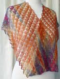 Ring of Lace Wrap - crossed vest style