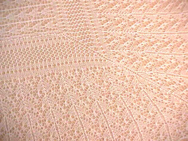 Shepherd Shawl good corner