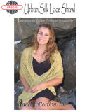 Skacel Urban Silk Lace Shawl, designed by Jackie Erickson-Schweitzer